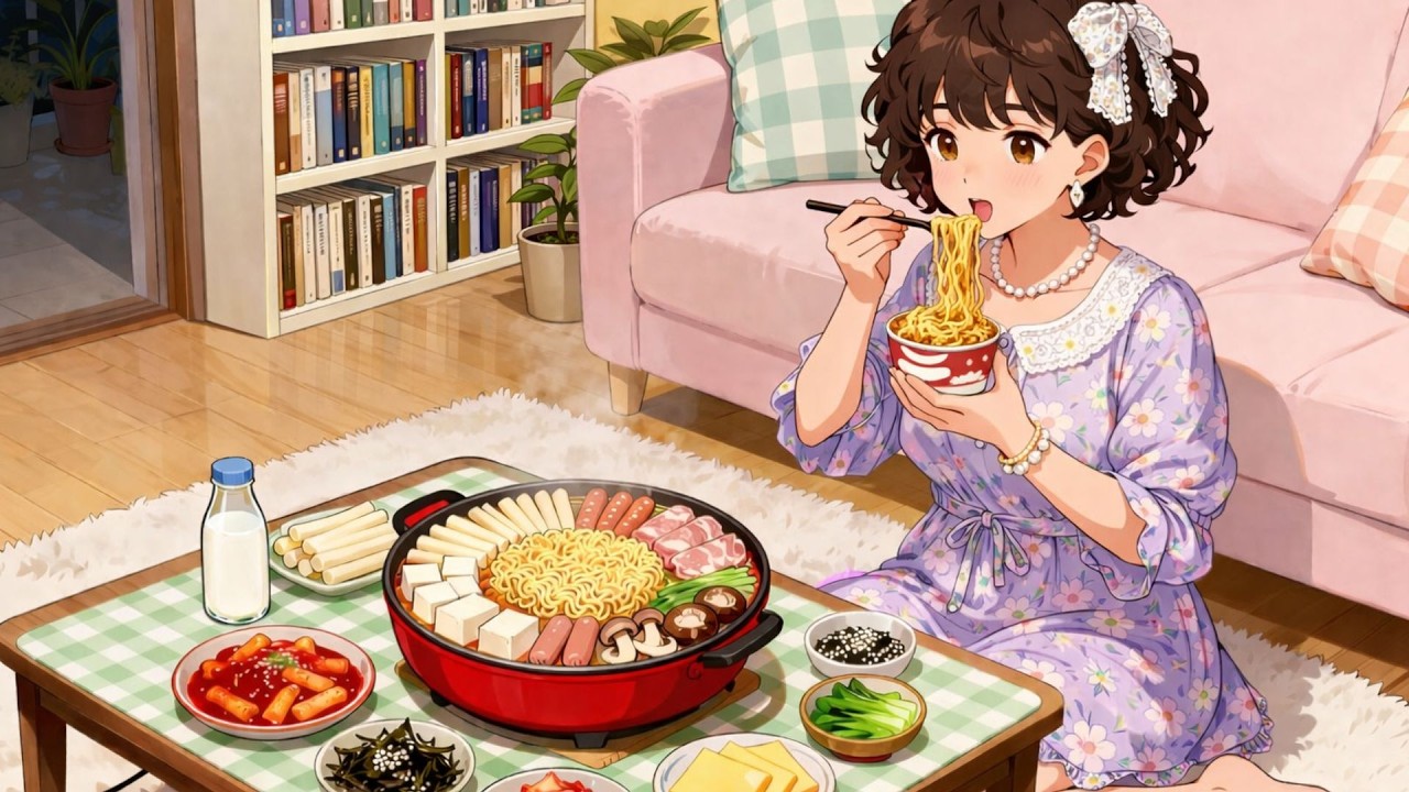 A Calm Week at Home | Slow Living, Cozy Cooking and Gentle Mukbang Sounds | Ghibli Style