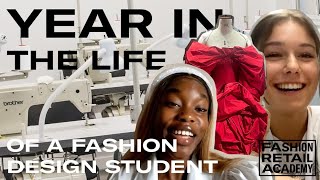 YEAR IN THE LIFE OF A FASHION DESIGN STUDENT IN LONDON!