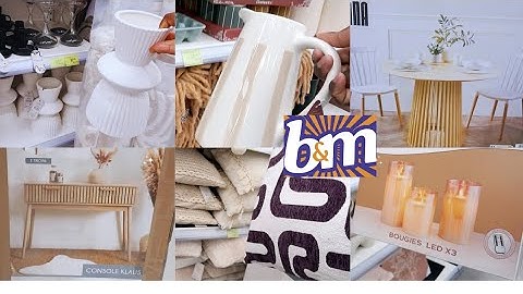 MAGNIFIQUE ARRIVAGE B&M SOLDE ° DÉCORATION INTÉRIEUR DE QUALITÉ #haul #b&m #action