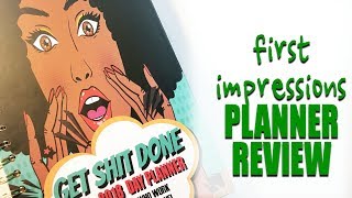 planner review | get s*!t done planner