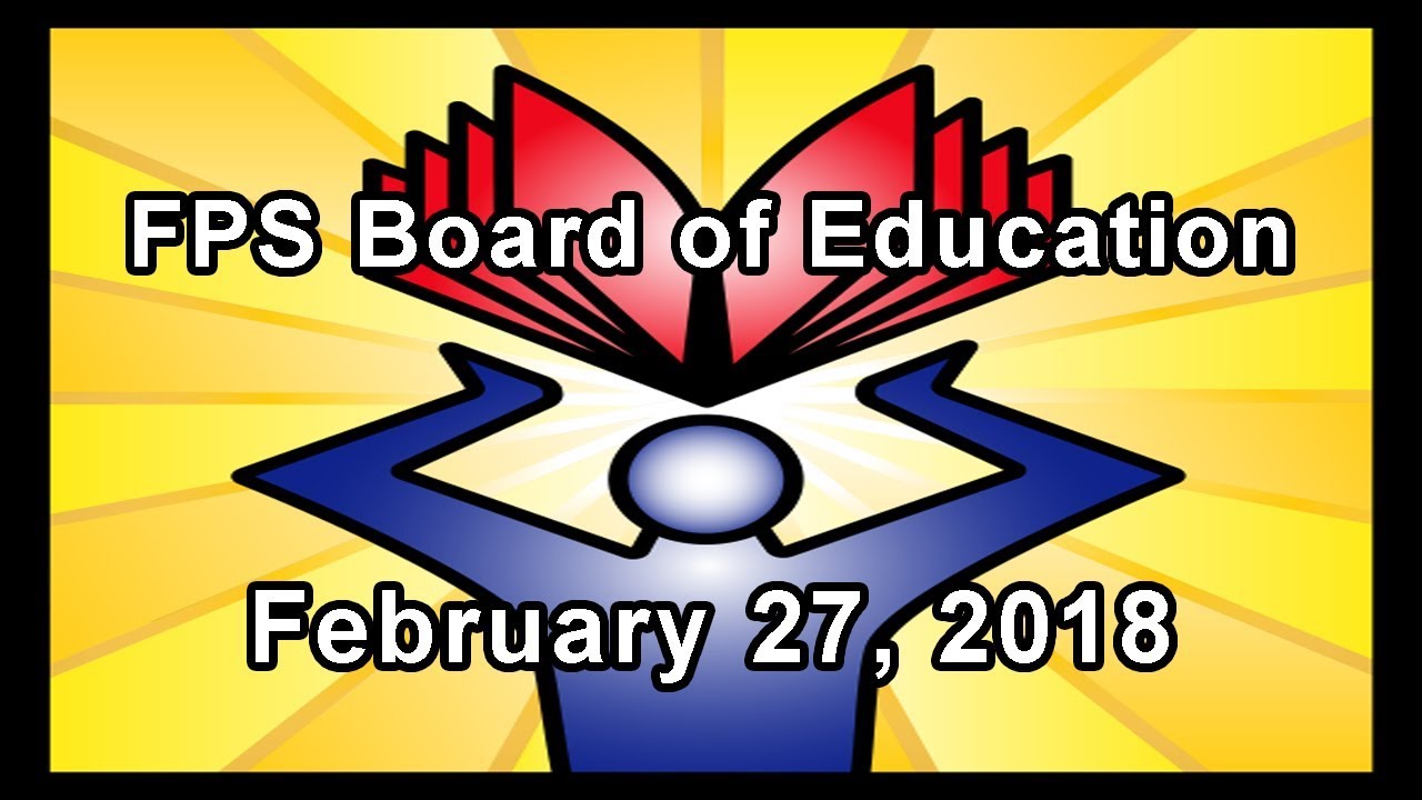 School Board Meeting - February 27, 2018