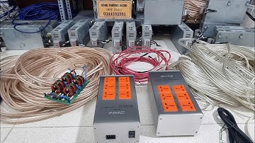 Ổ cắm lọc nguồn 6 lỗ nhôm phay dày nâng cấp lõi lọc đức 50A 4 tầng lọc cực kì chất lượng ,lọc 66 đức