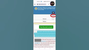 SOL How to Check your Subject | DU SOL | #dusol #delhiuniversity | How to See Subject |