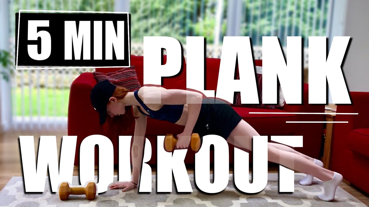 5 Min WEIGHTED PLANK Workout For 6 PACK ABS || Do Anywhere! - YouTube