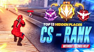 BEST HIDDEN PLACES IN CLASH SQUAD IN FREE FIRE | CS RANK PUSH TIPS AND TRICKS | Gaming Abhirup
