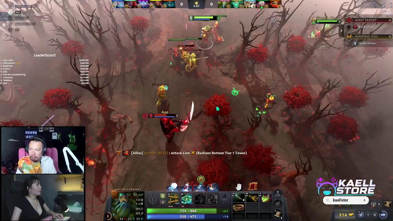 LETS GO DOTA SAMA KAK TAMIRANA THE BEST HERO TIDE HUNTER SEMANGKA