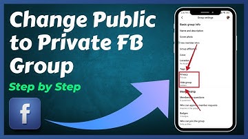 How to Facebook Group Public to Private