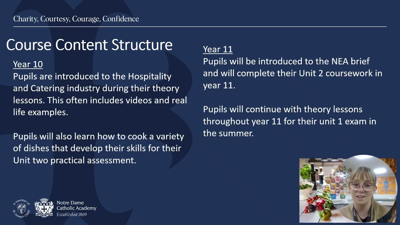 Year 9 Options   Subject Presentation Hospitality and Catering September 2026