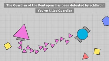 Boss Killing pt. 2 - Guardian | diep.io
