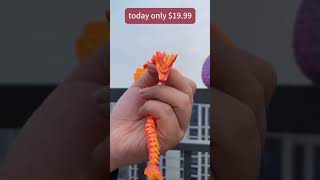 Jod 4Pcs 3D Printed Dragon Eggs With Dragon Inside Easter Dragon Eggs