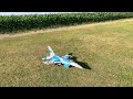 Freewing F-16 90mm V2 8S - Maiden - Headcam- Briefing + Debriefing @funflyers8244 