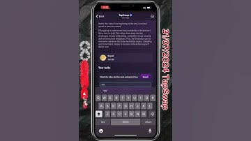 31 July Tapswap Task - Blockchain Secrets Part2 Video Code Today | Can Data Availability Save Us ?