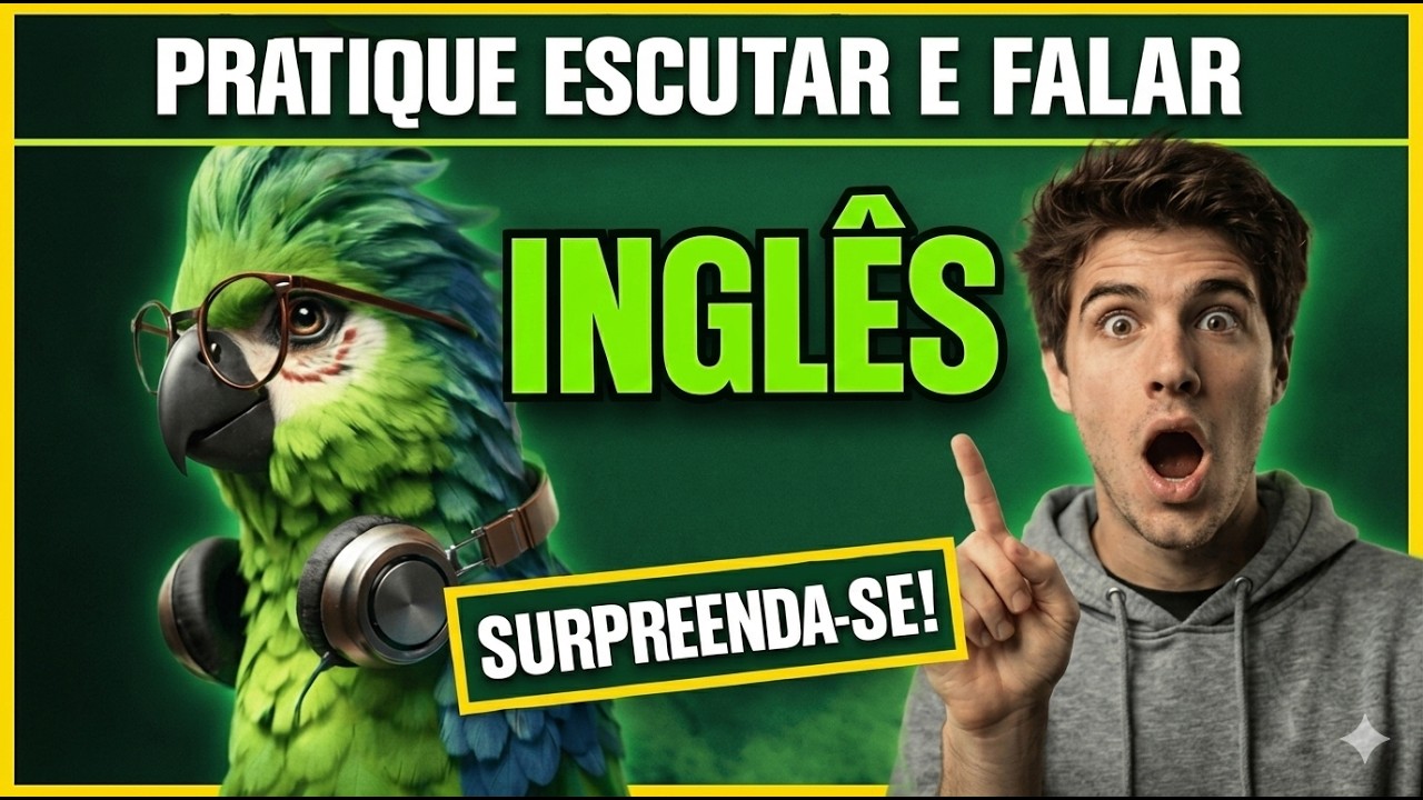 DESTRAVE SEU INGLÊS e fala e escute melhor com este treino rápido (Método Eficaz!)