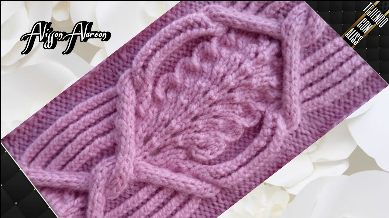 #541 - TEJIDO A DOS AGUJAS / knitting patterns / Alisson . A
