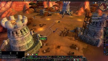 Flying to Thunder Bluff from Orgrimmar