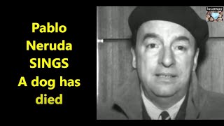 A dog has died by Pablo Neruda #song #poems #poetry #pabloneruda | lucaespo 𝄞 🎸