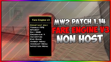[MW2/.FF/1.14] Fare Engine v3 - NON HOST MENU - Patch/Backup w/Download -