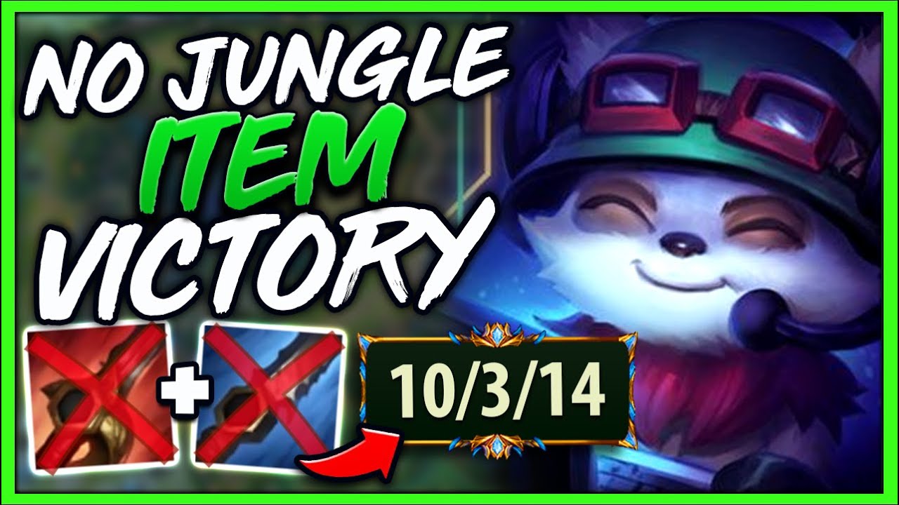 WTF!? ARE JUNGLE ITEMS COMPLETELY USELESS NOW??? (HOW TO JUNGLE WITH