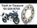 Trash or Treasure: '05 GSX-R750 Front Brake Problem Ep 1 Rotors