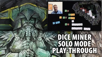 🎲⛰ Dice Miner Solo Mode Play-through
