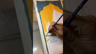 Satisfying strokes again #brushstrokes #satisfyingart #calm #enjoy #new #canvas #ethnic #satisfying