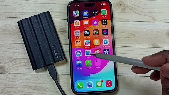 How Check File System Format of Any External SSD Storage using iPhone 16/16 Pro Max,