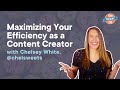 How Chelsey White Maximizes Her Efficiency as a Content Creator | The Food Blogger Pro Podcast