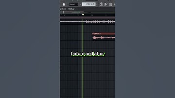 Vocals before and after mixing… #flstudio #vocalengineer #mixingtutorials #juicewrld #vocalpreset