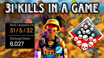 192,000 KILL LIFELINE DROPS 31 KILLS ( APEX LEGENDS ) 