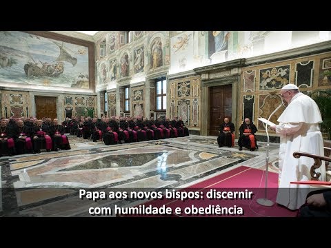 Pope to new bishops: discern with humility and obedience