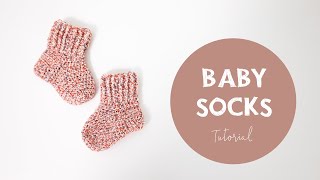 How To Crochet  Quick and Easy Baby Socks| Croby Patterns