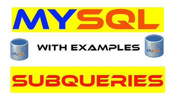 MySQL Queries and Subqueries Tutorial For beginners || MySQL Server DBMS Training