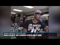 Video: Police search for man who steals an Xbox