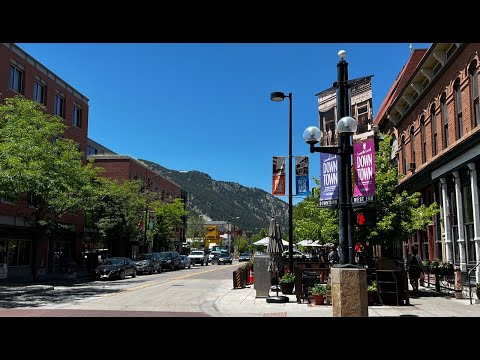 Video: Boulder Colorado Denverə münasibətdə haradadır?