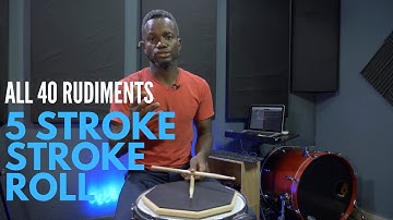 How To Play Five Stroke Roll - Drum Rudiment Lesson
