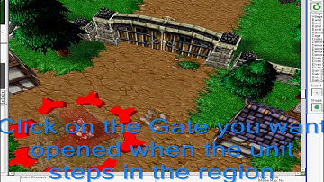 Introduction to Triggers, part 1( making a gate openable )