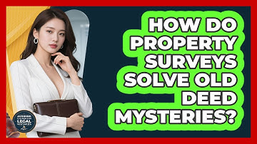 How Do Property Surveys Solve Old Deed Mysteries? - Avoiding Common Legal Mistakes