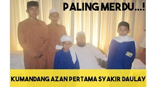 Syakir Daulay Pertama Kali Azan di TV