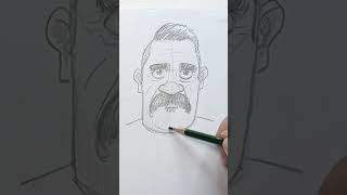 إزاى ماترسمش أمير كرارة ؟  ? تعليم رسم كاريكاتير shorts