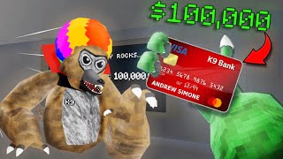 I Gave People My CREDIT CARD in Gorilla Tag ($100,000)