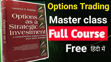 . ऑप्शंस ट्रेडिंग मास्टरक्लास जीरो से एक्सपर्ट तक | Complete Guide" #optionstrading 