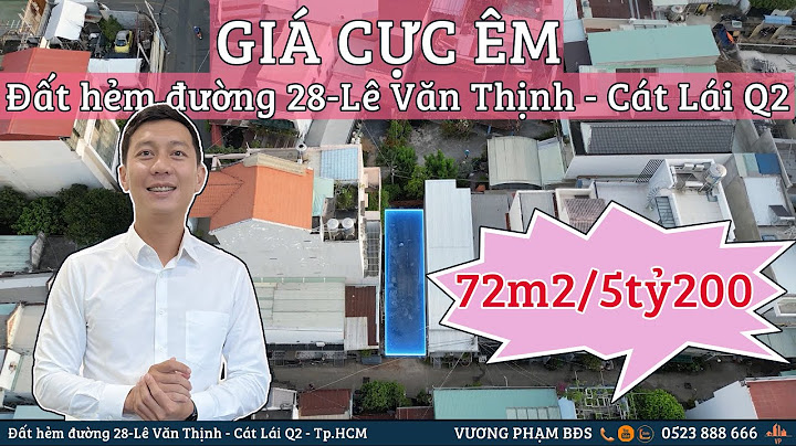 Bản đồ đường lê văn thịnh quận 2