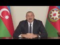 Prezident İlham Əliyevin xalqa müraciəti (TAM VİDEO)