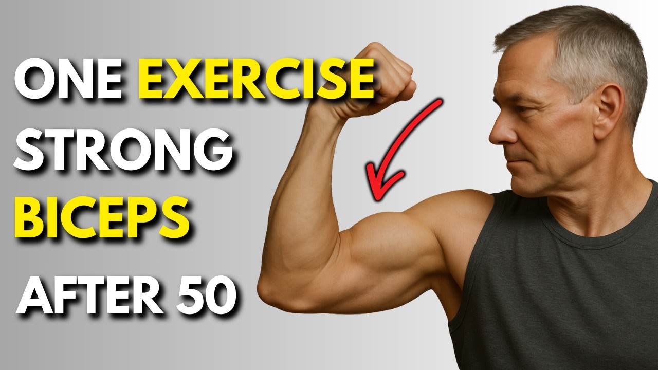 Забудьте об обычных сгибаниях: делайте это для улучшения бицепсов после 50