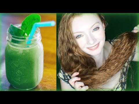 green-smoothie:-glowing-skin-&-grow-hair-fast-hair-growth-foods-ep-2