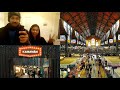 The amazing food street karavan and the iconic central market hall of Budapest