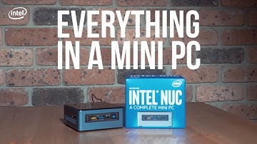 Intel NUC BOXNUC6CAYSAJR - Everything in a Mini PC