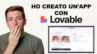 Costruisco una App solo con AI. Funziona? Vibe-Coding con Lovable