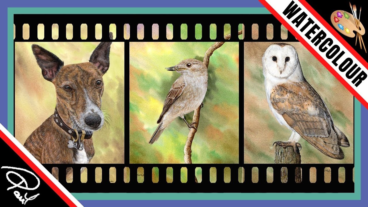 Watercolor Paintings by Paul Hopkinson - A Work in Progress Slideshow