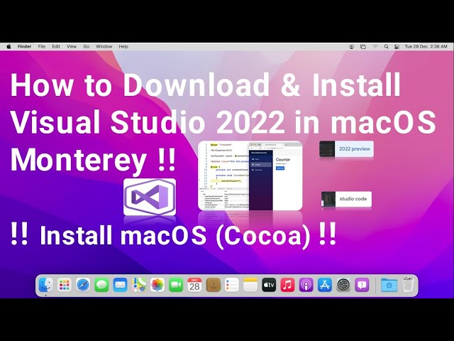 Visual Studio 2022 for Mac - IDE for macOS